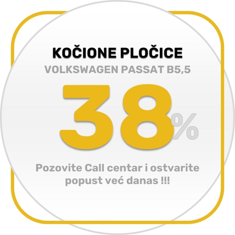 Kocione plocice VW Passat b5 5 Prednje- Akcijska cena | Lefindes