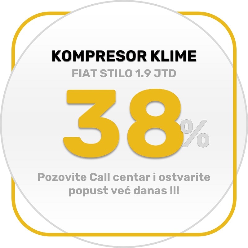 kompresor klime stilo, kompresor klime fiat stilo 1.9 jtd cena